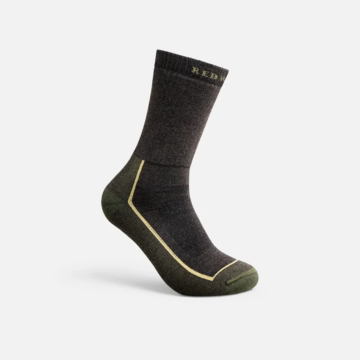 Premium Safety mittelschwere Unisex-Socken aus Merinowollmischung in Anthrazit