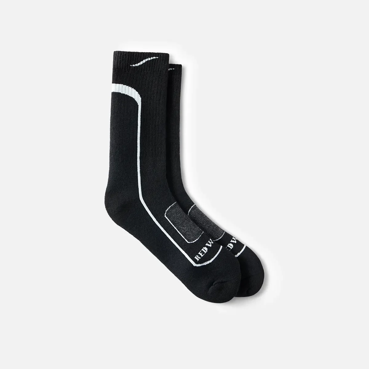 Premium-Sicherheitssocken für Damen, leicht, 3/4-Socken aus Merinowollmischung in Schwarz und Grau