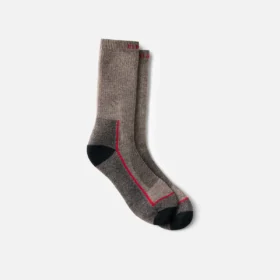 Premium-Sicherheitssocken, mittelschwer, Unisex, aus Merinowollmischung, in Braun