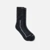 Premium-Sicherheitssocken, mittelschwer, Unisex-Crew-Socken aus Merinowollmischung in Schwarz