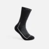 Premium-Sicherheitssocken, mittelschwer, Unisex-Crew-Socken aus Merinowollmischung in Schwarz