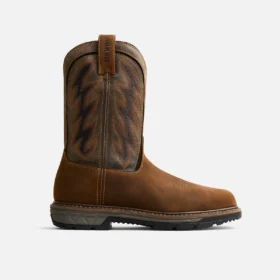 Rio Flex Herren-Stiefel, 11 Zoll, Wasserdicht, mit Sicherheitsschuhen, zum Hineinschlüpfen
