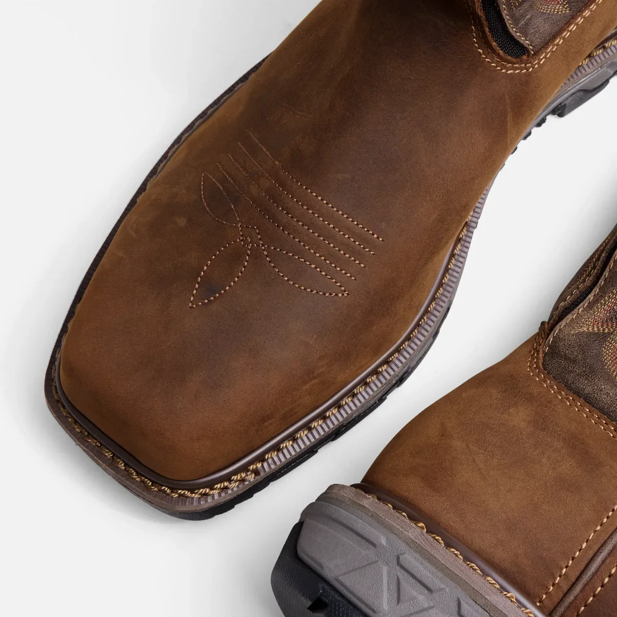 Rio Flex Herren-Stiefel, 11 Zoll, Wasserdicht, mit Sicherheitsschuhen, zum Hineinschlüpfen