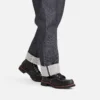 Roughneck Herrenstiefel aus schwarzem „Oil Slick“-Leder
