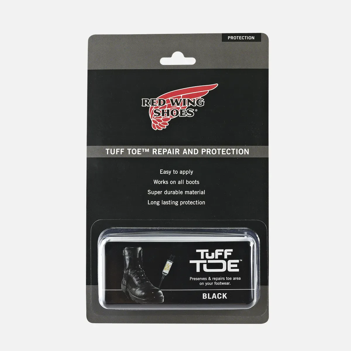 Schwarzes Tuff Toe-Pflegeprodukt – Protect