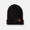 Shaniko Waffle Knit Beanie Shaniko Waffle Knit Beanie in Schwarz