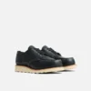 Shop Moc Oxford Damen-Shop-Moc-Oxford aus schwarzem Boundary-Leder