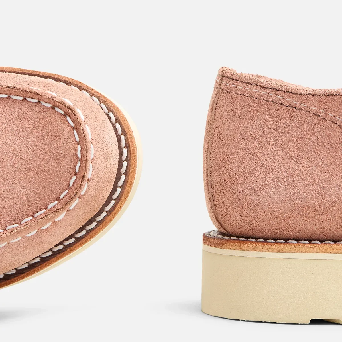 Shop Moc Oxford für Damen: Moc Oxford aus Abilene-Leder in Dusty Rose