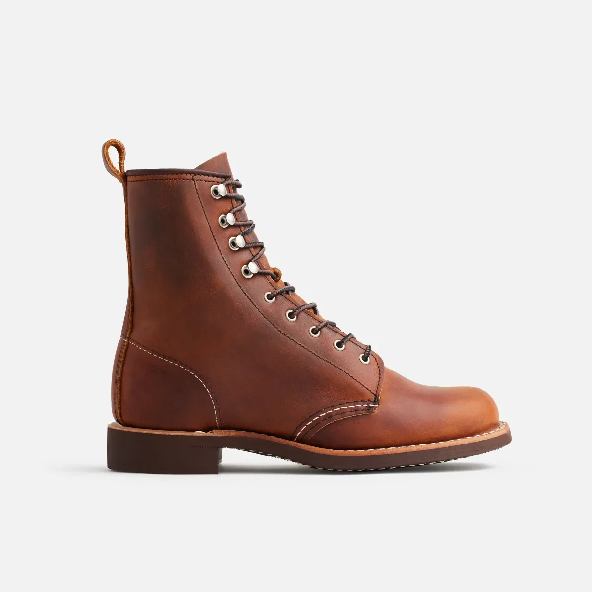 Silversmith Damen-Kurzstiefel aus „Copper Rough & Tough“-Leder