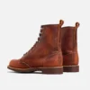 Silversmith Damen-Kurzstiefel aus „Copper Rough & Tough“-Leder