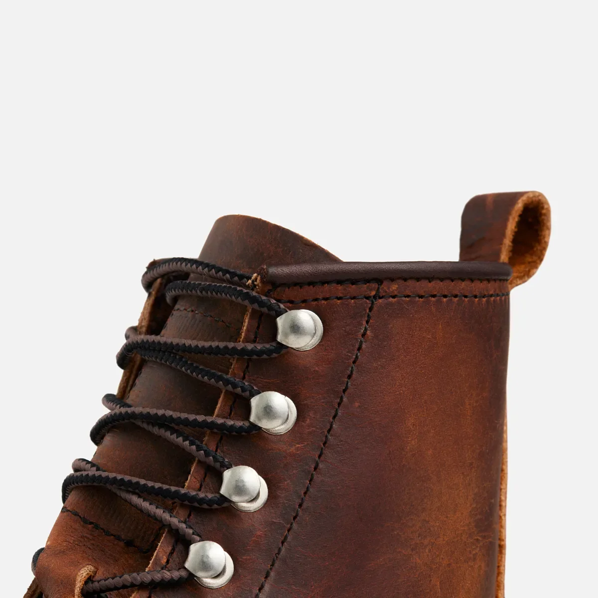 Silversmith Damen-Kurzstiefel aus „Copper Rough & Tough“-Leder