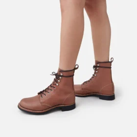 Silversmith Damen-Kurzstiefel aus Mocha-Oro-iginal-Leder