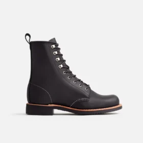 Silversmith Damen-Kurzstiefel aus schwarzem Boundary-Leder