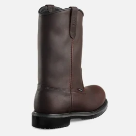 Supersole® Herren-Pull-On-Stiefel mit Sicherheitsschuhen, 11 Zoll, Wasserdicht