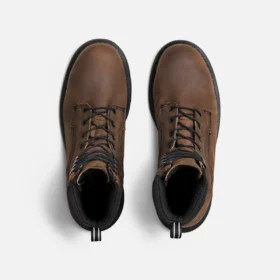 Supersole® Herren-Stiefel, 8 Zoll, wasserdicht, mit Sicherheitsschuhen und Mittelfußschutz