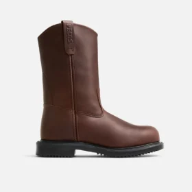 Supersole® Herren-Stiefel mit Sicherheitsschuhen, 11 Zoll, zum Hineinschlüpfen