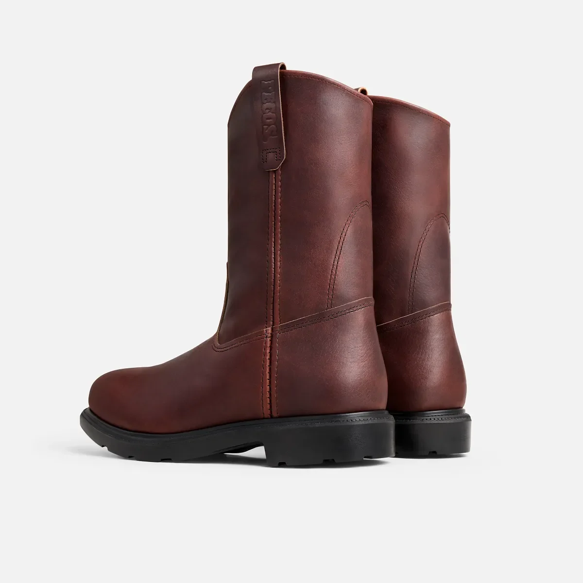 Supersole® Herren-Stiefel mit Sicherheitsschuhen, 11 Zoll, zum Hineinschlüpfen