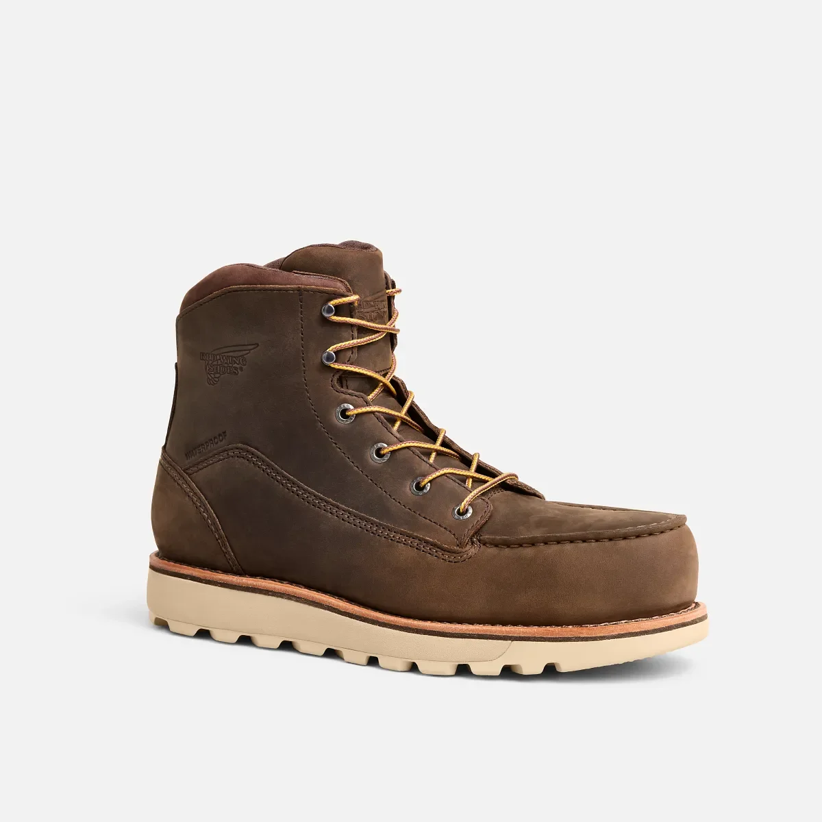 Traction Tred Lite Herren-Stiefel, 6 Zoll, wasserdicht, gefüttert, mit Sicherheitsschuhen