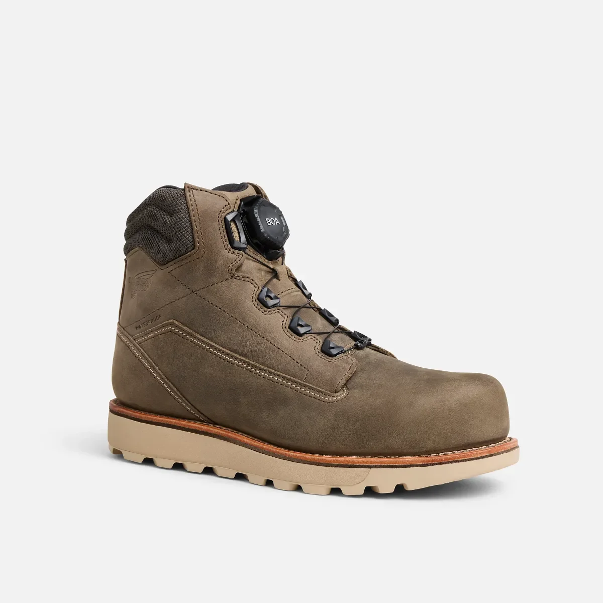 Traction Tred Lite Herren-Stiefel, 6 Zoll, Wasserdicht, mit BOA®-Verschluss und Sicherheitsschuhen