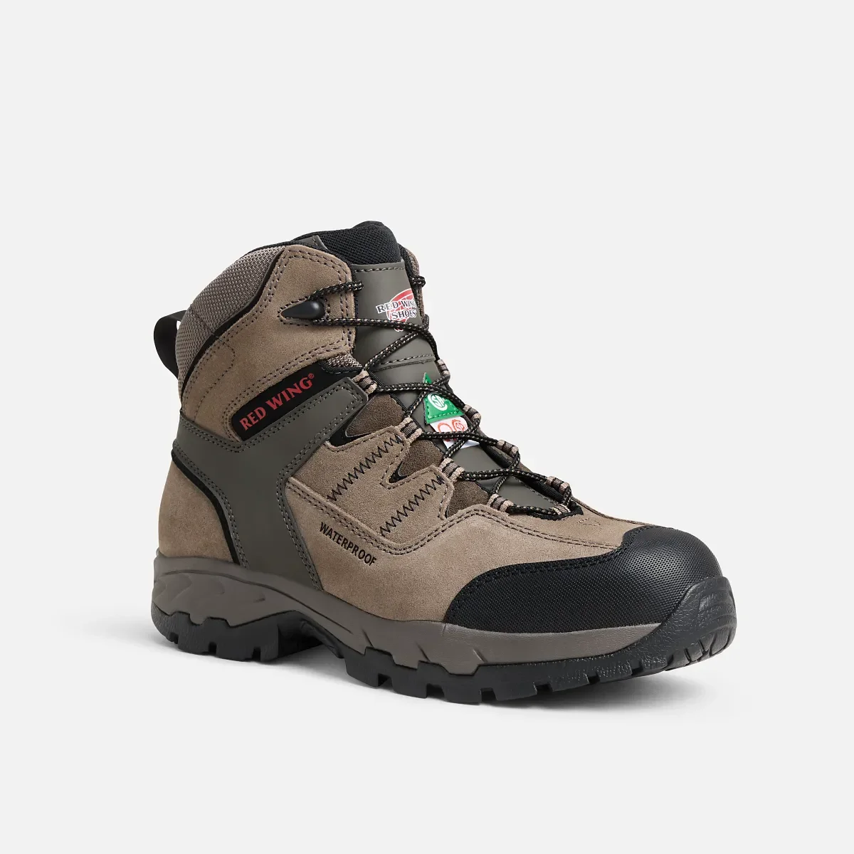 TruHiker Herren-Wanderstiefel, 6 Zoll, Wasserdicht, mit CSA-geprüften Sicherheitsschuhen