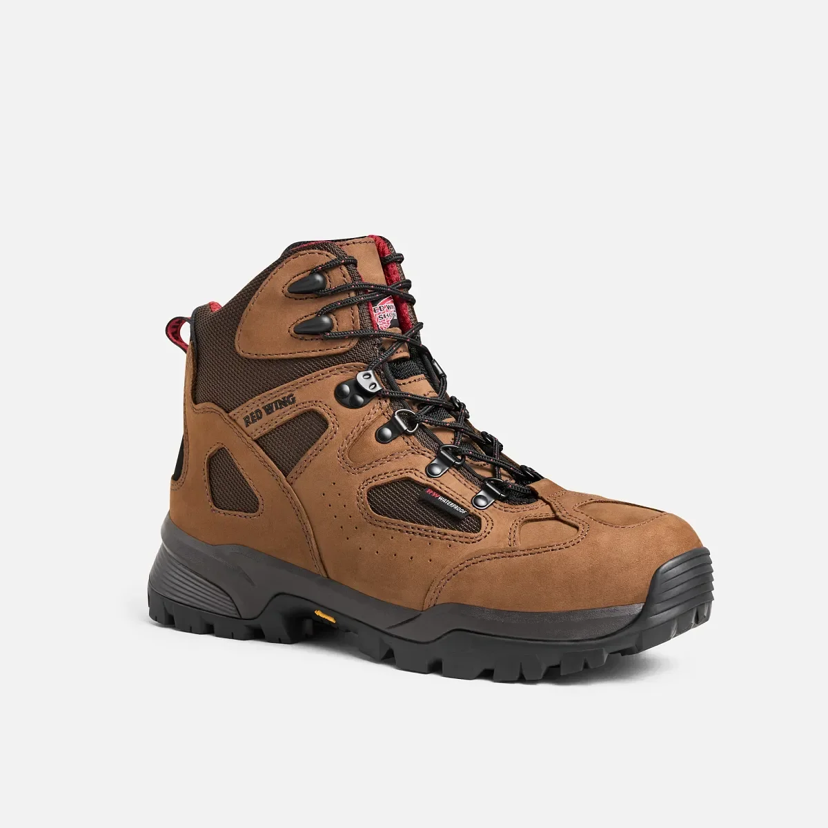 TruHiker Herren-Wanderstiefel mit 6-Zoll-Schaft, wasserdicht und mit Sicherheitsschuhen