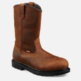 Truss Herren-Stiefel mit 10-Zoll-Schaft, wasserdicht und Sicherheitsschuhe, zum Hineinschlüpfen