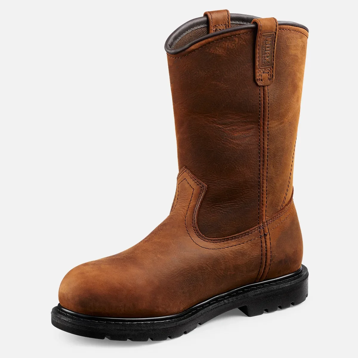 Truss Herren-Stiefel mit 10-Zoll-Schaft, wasserdicht und Sicherheitsschuhe, zum Hineinschlüpfen