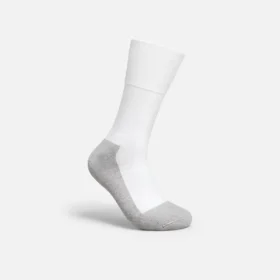 Ultimate Diabetic Light Weight Crew Unisex – Coolmax®-Mischung – Diabetiker-Crew-Socken in Weiß