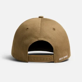 Unisex-Mütze mit gesticktem Logo in Braun