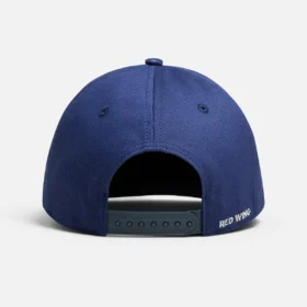 Unisex-Mütze mit gesticktem Logo in Marineblau