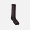 Unisex-Western-Socken für Stiefel, die über die Wade reichen, in Braun