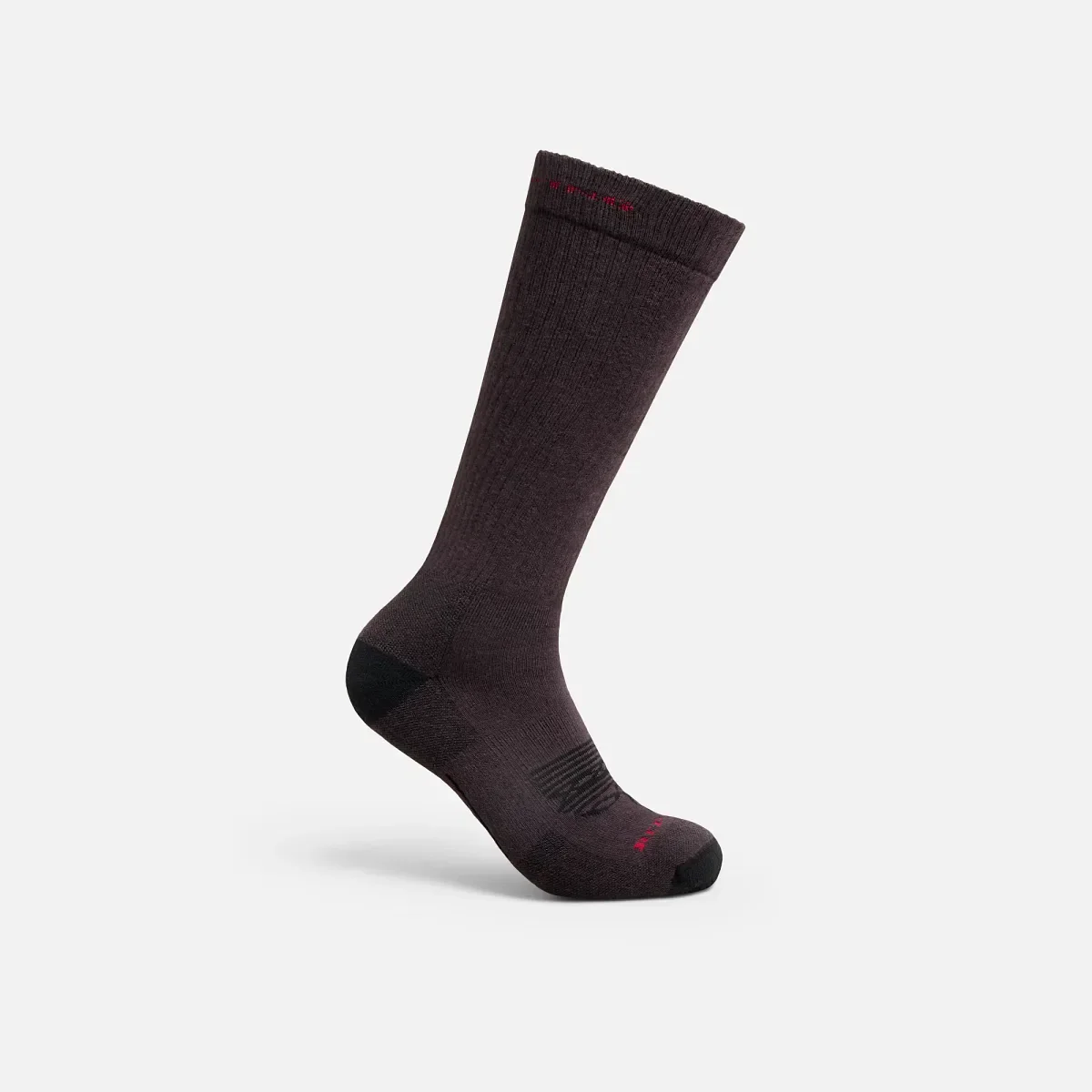 Unisex-Western-Socken für Stiefel, die über die Wade reichen, in Braun