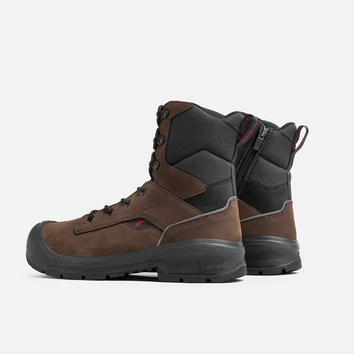 VersaPro Herren-Sicherheitsstiefel mit 8-Zoll-Schaft, wasserdicht und Metguard-Zehenkappe