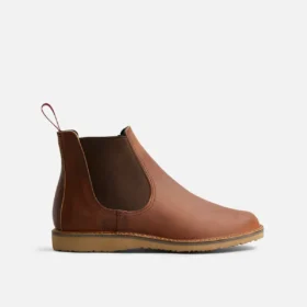 Weekender Chelsea Herren-Stiefel „Weekender Chelsea“ aus kupferfarbenem „Rough & Tough“-Leder