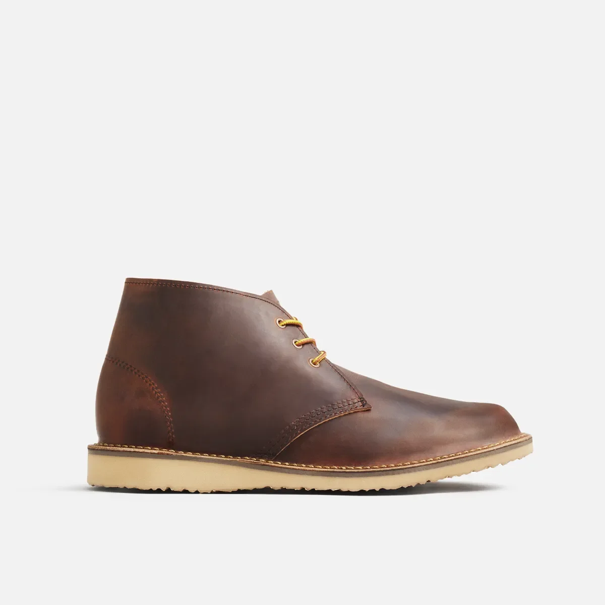 Weekender Chukka Herren-Chukka aus kupferfarbenem „Rough & Tough“-Leder