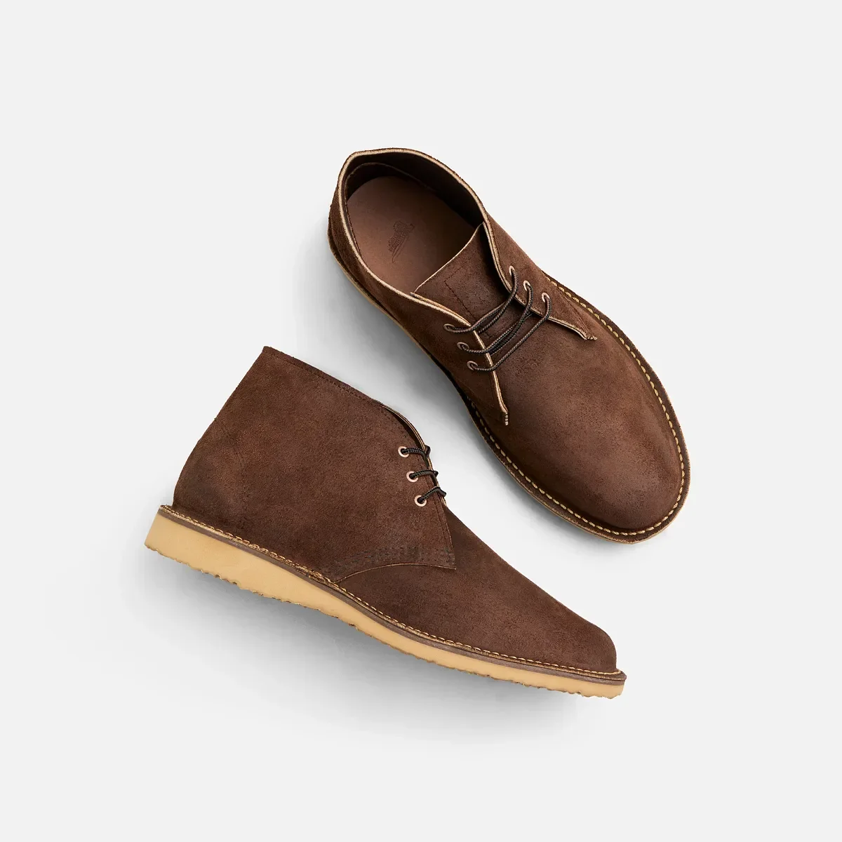 Weekender Chukka – Herren-Chukka aus schokoladenbraunem Muleskinner-Leder