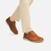 Weekender Oxford – Herren-Oxford aus kupferfarbenem „Rough & Tough“-Leder