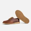 Weekender Oxford – Herren-Oxford aus kupferfarbenem „Rough & Tough“-Leder