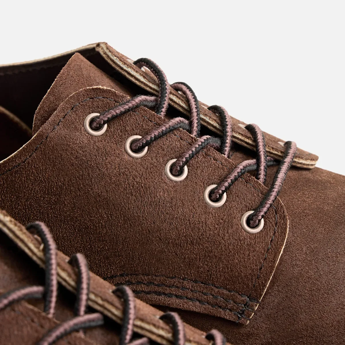 Weekender Oxford – Herren-Oxford aus schokoladenbraunem Muleskinner-Leder