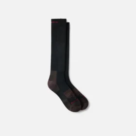 Western-Stiefel-Überstiefelsocken – Unisex-Western-Socken für die Arbeit in Schwarz